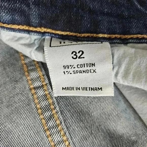 KDNK stretch half light half dark jeans size 32/32 - Picture 11 of 11